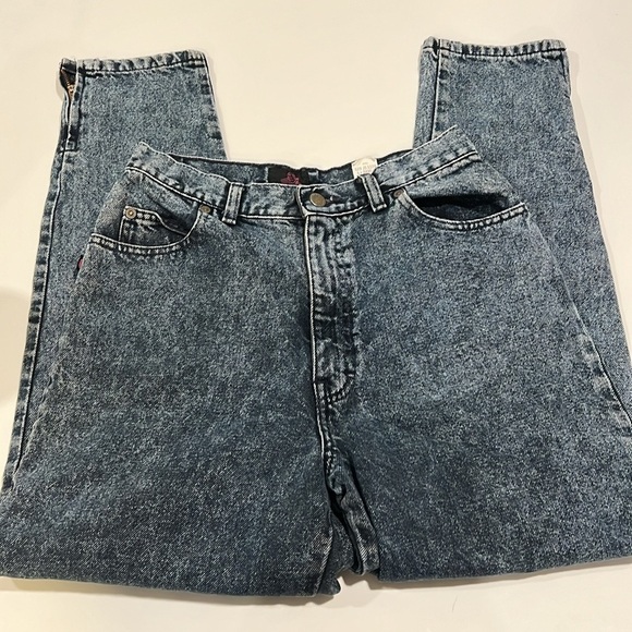 Sasson- vintage, stonewashed, 13, grey blue denim jeans - Picture 4 of 11